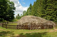 Nīcgales akmens - lielākais Latvijā
